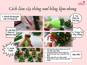 cach-lam-cay-thong-noel-bang-kem-nhung